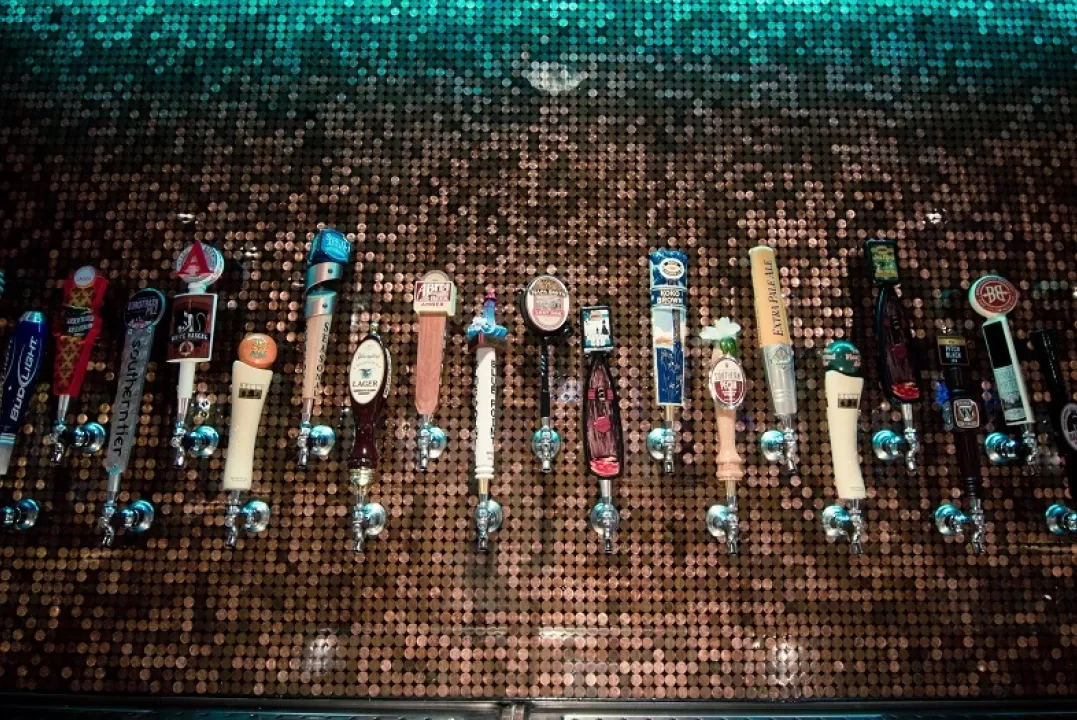 Beer taps at Ford's Garage Ft. Myers