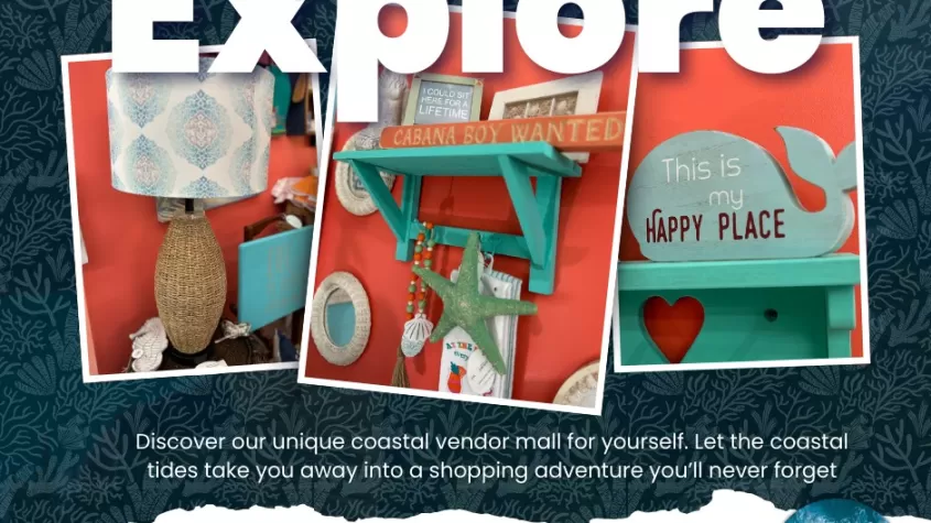 Your one-stop-shop for all things cool, coastal, and eclectic. Hand made art, furniture, art supplies, fashion, and more