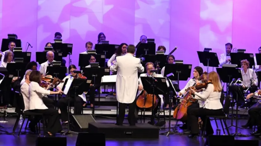 Gulf Coast Symphony performing at Barbara B. Mann Performing Arts Hall