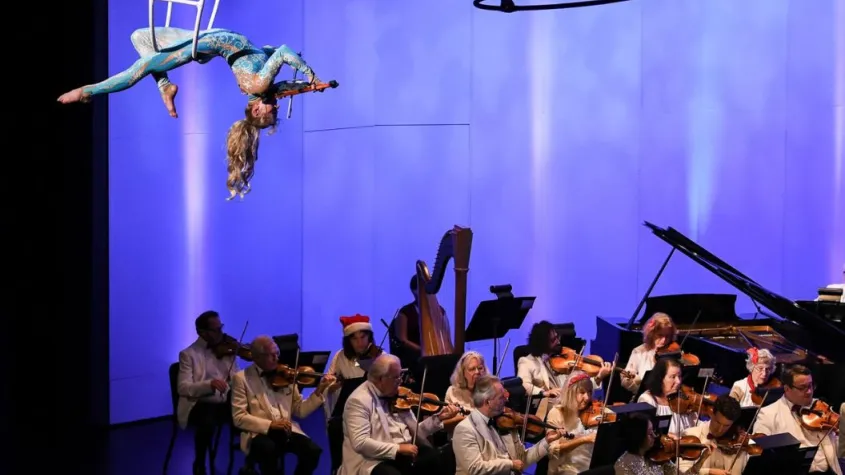 Gulf Coast Symphony's annual Holiday Spectacular "Deck the Halls" at Barbara B. Mann PAH.
