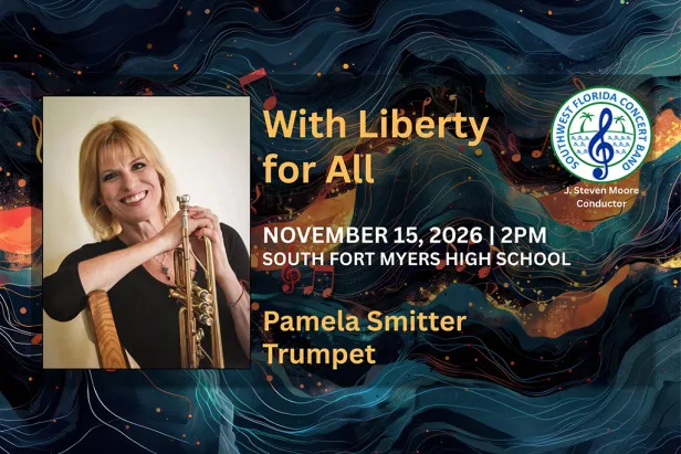 SW Florida Concert Band featuring Pamela Smitter on Trumpet
