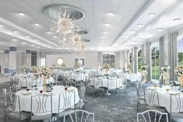Our remodeled Ballroom